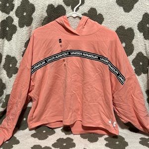 NEW under armor crop top hoodie